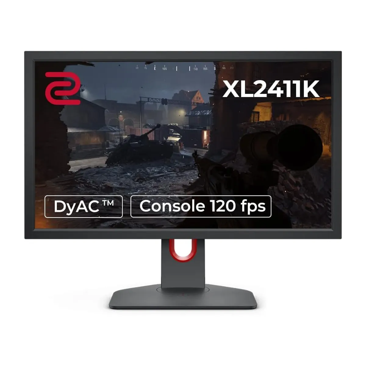 Melhor Monitor Gamer BenQ ZOWIE XL2411K para PC com 24 144Hz - 120Hz Compatível com PS5 e Xbox série X - 01