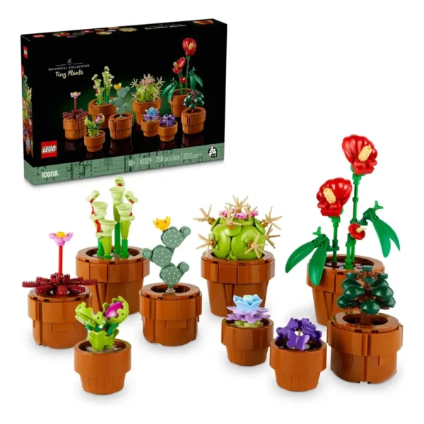 LEGO Set Icons Plantas em Miniatura (10329) 758 peças