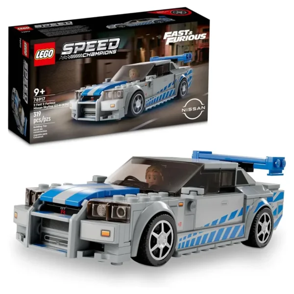 LEGO Speed Champions Nissan Skyline GT-R (R34) de 2 Fast 2 Furious 76917