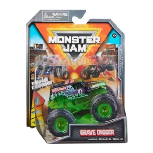 Monster Jam - Die Cast Truck Grave Digger Purple 30th - 01