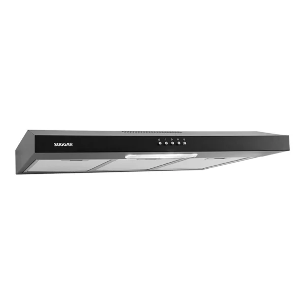 Depurador de Ar Suggar Cozinha Slim 80cm Preto 110V DPS181PT - 01