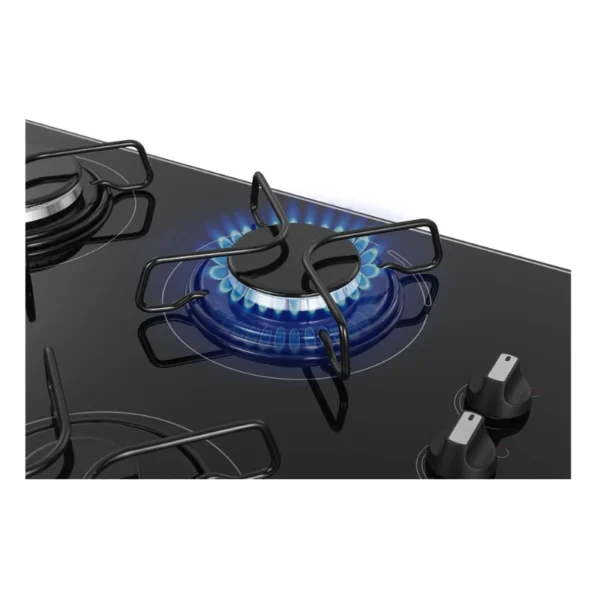 Fogão Cooktop a Gás 4 Bocas Mondial Preto e Inox Bivolt - CTG-01 - 05